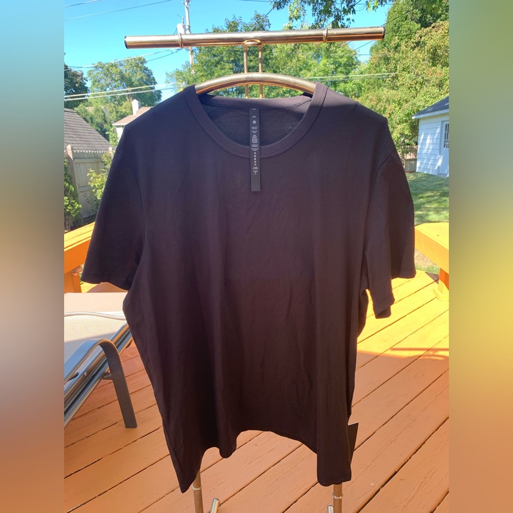 NWT Lululemon Men’s Fundamental T, Black, XXL